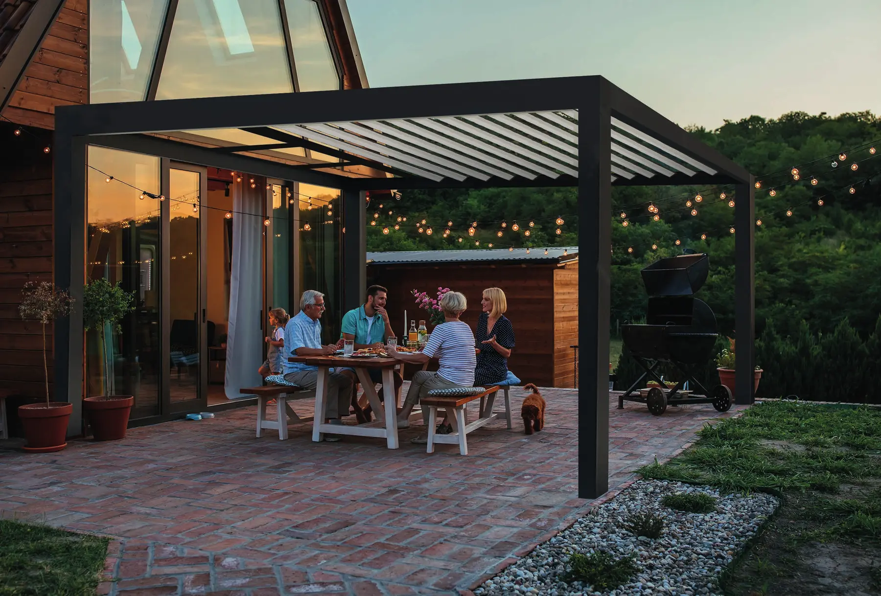 Pergola aluminium bioclimatique